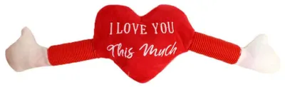 Produktbild von Plüsch Herz mit Armen I love you this much - ca. 40 cm