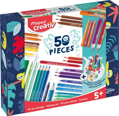 Immagine prodotto di Maped 907037 Maped set disegno creativo KIT COLORAZIONE, 50 pezzi
