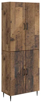 Image de vidaXL, ensemble de deux armoires, matériau de bois
