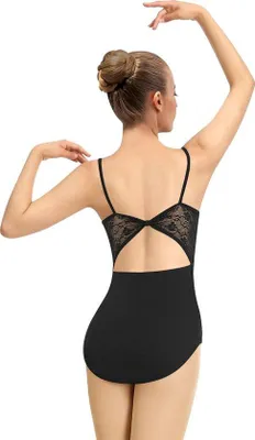Productafbeelding van Dames Camisole Balletturnpakje met Ronde Hals en Decoratieve Strikrug