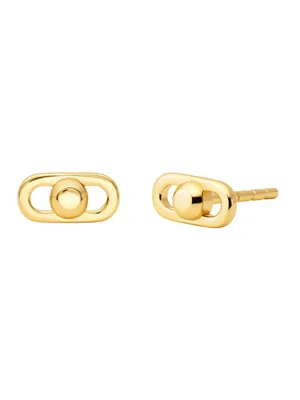 Produktbild von Michael Kors MKC173900710 Damen Ohrstecker Sterling-Silber 925 Gold