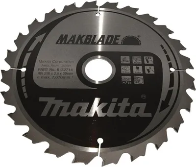 Produktbild von Makita Sägeblatt MAKBLADE 216x30x24Z