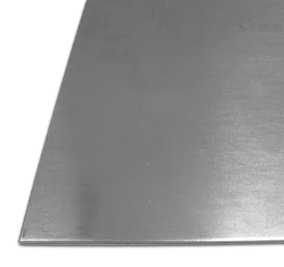 Productafbeelding van Zinkgecoat staalplaat, 2,0 mm dik | Afmetingen: 40 x 100 cm