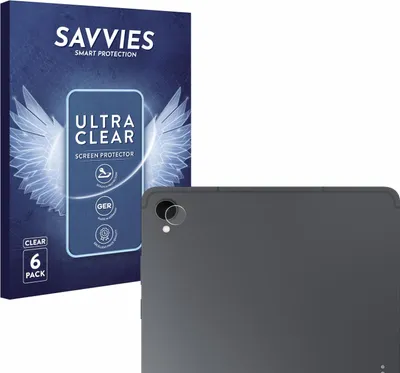 Produktbild von 6x Für Samsung Galaxy Tab S11 (NUR Kameraschutz) Schutzfolie Savvies Displayschutz Display Schutz Folie Klar Transparent