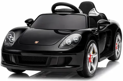 Zdjęcie produktu dla Elektryczny pojazd dla dzieci Porsche Carrera GT, samochód elektryczny dla dzieci, akumulator, odtwarzacz MP3, pilot zdalnego sterowania, czarny kolor, Sun Baby