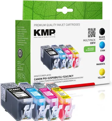 Zdjęcie produktu dla KMP C81V, Czarny, Cyjan, Purpurowy, Żółty, 1 szt., Multipak
