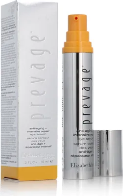 Zdjęcie produktu dla Elizabeth Arden Prevage Anti-Aging + Intensive Repair, Serum do oczu, 15 ml, Kobiety, Przeciwstarzeniowy, Krem przeciwzmarszczkowy, Nawilżający, Naprawa, Skóra uniwersalna, Water/aqua/eau, Butylene Glycol, Cyclopentasiloxane, Biosaccharide Gum-4, Methylsilanol...