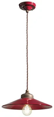 Image de Ferroluce Colors Lampe à suspendre Ø 30cm ronde