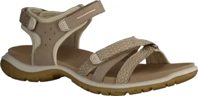 Image de Ecco Offroad Roam W 8533036124, Nude/Limestone, Cuir, NOUVEAU - Sandale / Sling pour femme, Beige, cuir/textile (nubuk/mesh)
