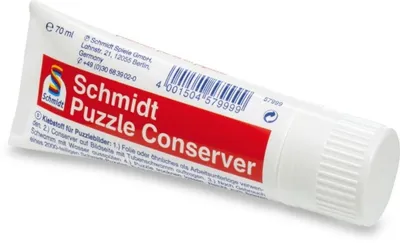 Produktbild von Schmidt Spiele 57999, Puzzle-Kleber, Rot, Weiß