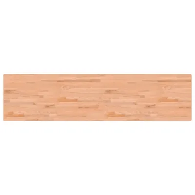 Produktbild von Schreibtischplatte 220x55x2,5 cm Massivholz Buche