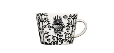 Produktbild von Iittala Taika Kaffeetasse - 0,2 l - Schwarz