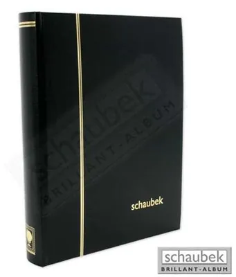 Produktbild von Schaubek E5070/5 Einsteckbuch schwarz, 230 mm x 310 mm 64 Seiten weiß