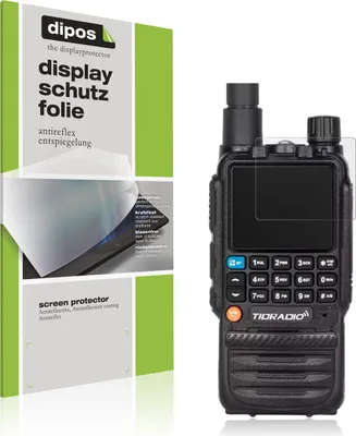 Produktbild von 4x Schutzfolie für Tidradio TD-H3 matt Displayschutzfolie Folie Display Schutz dipos