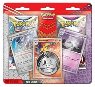 Produktbild von Pokemon Armarouge, Houndstone & Revavroom 2-Pack Blister Deutsch