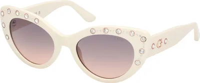 Produktbild von Guess Gu00163 Damen-sonnenbrille Weiß Mann Weiß One Size