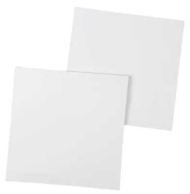 Obrázek produktu pro Plátna na rámu z MDF | 2 kusy | Na klínku | Umělecká plátna | Vhodná k malování akrylovými nebo olejovými barvami | 390 g/m² (40 cm x 40 cm)