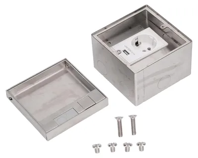 Image de Prise encastrable avec port USB pour intérieur