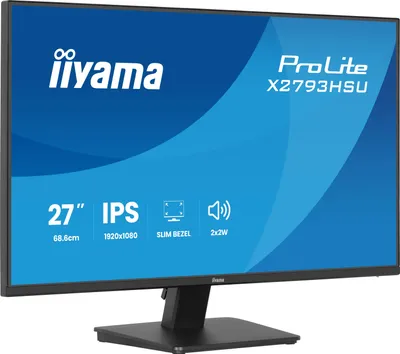 Produktbild von 27" IPS-panel, 1920x1080@120Hz, 1ms (MPRT), 350cd/m², 1500:1, Speakers, HDMI, DisplayPort, USB 2x2.0