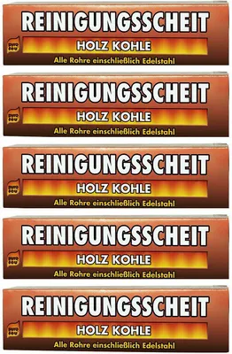 Produktbild von 5x Reinigungsscheit Entrußer für Holz & Kohle