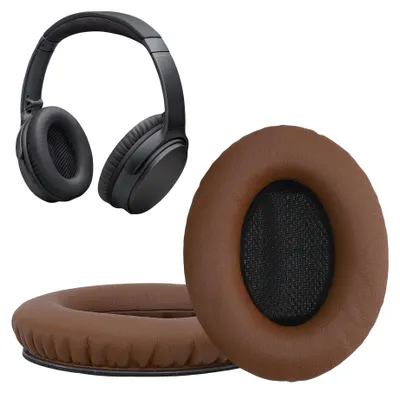 Produktbild von kwmobile 2x Ohr Polster für Bose Quietcomfort 35 35II 25 15 / QC35 QC35II QC25 QC15 Ohrpolster - Ersatz Ohrpolster - Kopfhörer Ersatzteile - Kopfhörer