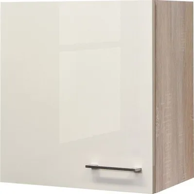 A single kitchen cabinet is shown against a white background.
