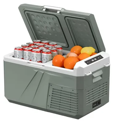 Image de Réfrigérateur portable - Glacière de camping - Réfrigérateur de voiture - Mini-réfrigérateur - Réfrigérateur pour camping-car - 40L