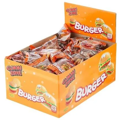Obrázek produktu pro Gumové mini-burgery (60 kusů)