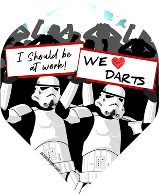 Produktbild von Mission Stormtrooper Standard Dartflights - We Love Darts