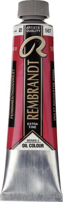 Produktbild von Rembrandt Ölfarbe Tube 40 ml Permanentrotviolett 567