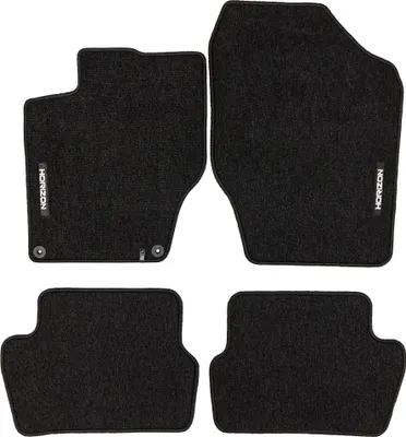 Immagine prodotto di Tappetini Velours per Citroen DS4 2011-2015 Tappetini auto in moquette nero 4 pz