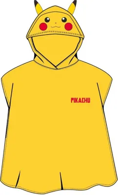 Produktbild von Kinder Pokémon I Choose You Pikachu Poncho