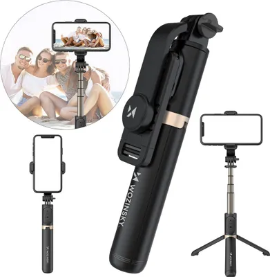 Immagine prodotto di Wozinsky Treppiede remoto Bluetooth per selfie stick (WSSTK-01-BK) - Nero KP14136