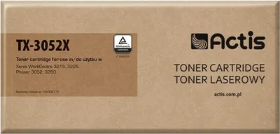 Produktbild von Actis TX-3052X Tonerkartusche (Ersatz für Xerox 106R02778; Standard; 3000 seiten; schwarz)