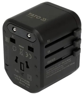 Produktbild von Yato YT-81300, Drinnen, AC, 12 V, IP20, Schwarz