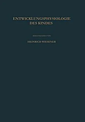 Zdjęcie produktu dla Einführung in die Entwicklungsphysiologie des Kindes