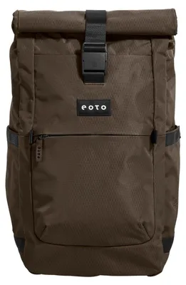 Image de eoto sac à dos pour ordinateur portable sac à dos pour ordinateur portable Rolly32 Rolltop Backpack 32L Mocca Brown brun