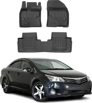 Produktbild von 2009-2018 Toyota Avensis Fußmatten TPE Schwarz 3 tlg