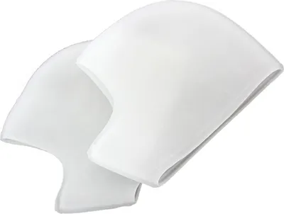 Image de 2 x chaussettes de talon en silicone Éperon de talon Protection du talon Bandage en gel Chaussettes de talon