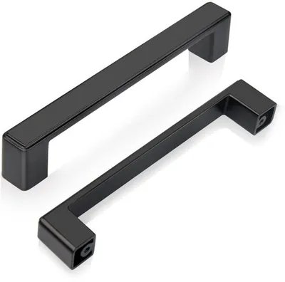 Produktbild von Schwarz Schubladenhalter aus Stahl