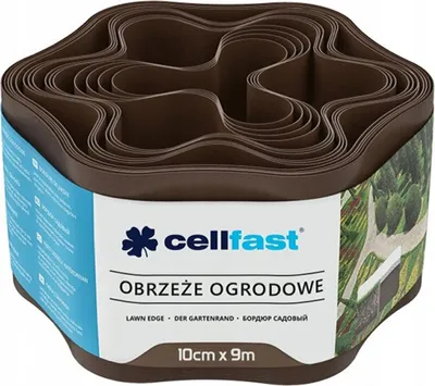 Obrázek produktu pro Obrzeże ogrodowe z tworzywa sztucznego 10 cm x 9 m