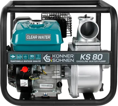 Produktbild von Hauswasserwerk Gartenpumpe 1000 l/min Motorpumpe, Frischwasserpumpe KS 80