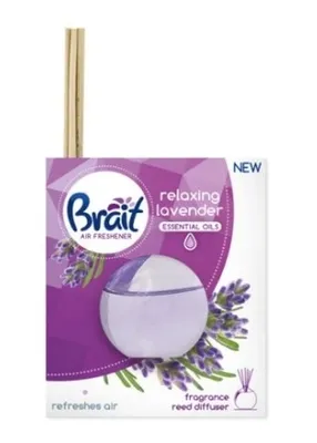 Obrázok produktu pre Brait Uvoľňujúci levanduľový aromatický tyčinky, 40 ml