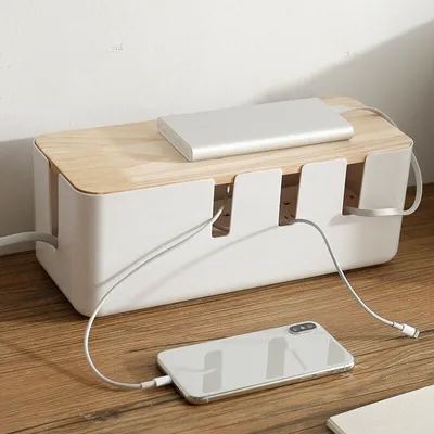 Produktbild von Design moderne Stromverteilerbox Öffnungen Schutz Kabelkanal