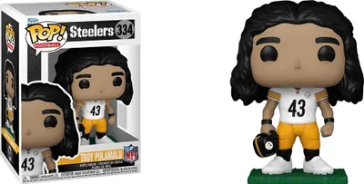 Produktbild von Funko FK86388 - NFL: Legends POP! Sports Vinyl Figur Legends- Troy Polamalu(Steelers) 9 cm - Neu