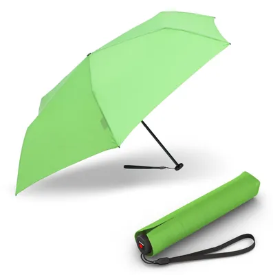 Produktbild von Knirps I.030 Taschenschirm manual leichter Regenschirm windstabil – Grün