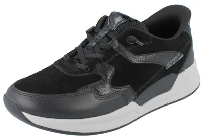 Immagine prodotto di Gabor ROLLINGSOFT scarpe da donna - scarpe da ginnastica sportive stringate nere NUOVO