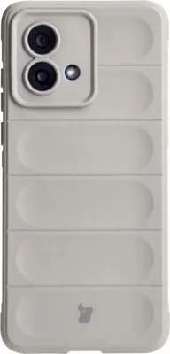 Produktbild von Robuste Handyhülle für Motorola Moto G84 5G, Bizon Case Tur, Hellgrau