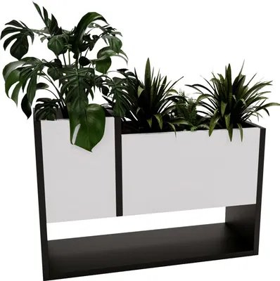 Produktbild von raumhirsch Blumenstaender Pflanzkasten Blumenkasten Hochbeet Pflanzkübel Raumteiler Garten Balkon Innenräume