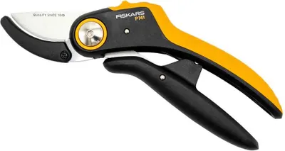 Zdjęcie produktu dla Nożyce do przycinania Fiskars Plus PowerLever Anvil czarny, pomarańczowy